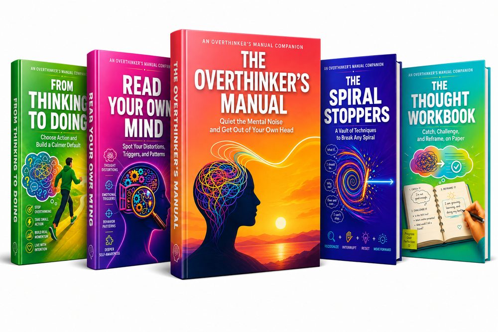 The Overthinker's Manual complete five book library